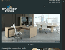 Tablet Screenshot of officepartitions.ie